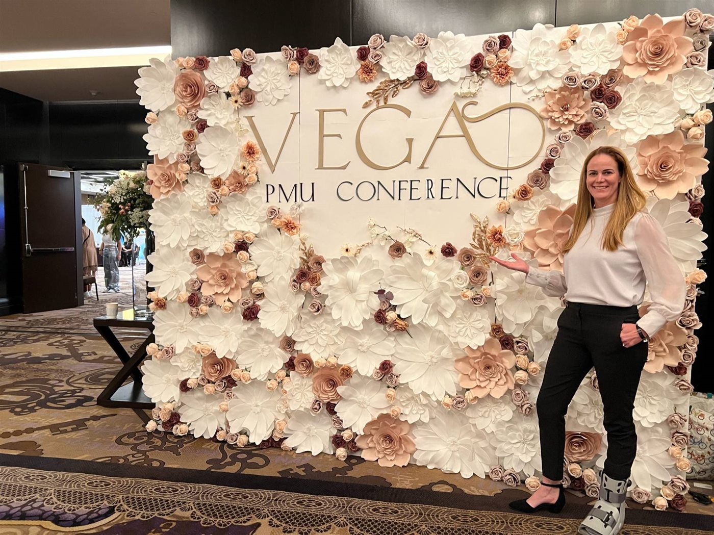 Harlenne at the Vegas PMU Conference